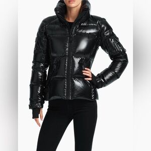 SAM Freestyle Jet Black Puffer Down Jacket Size M